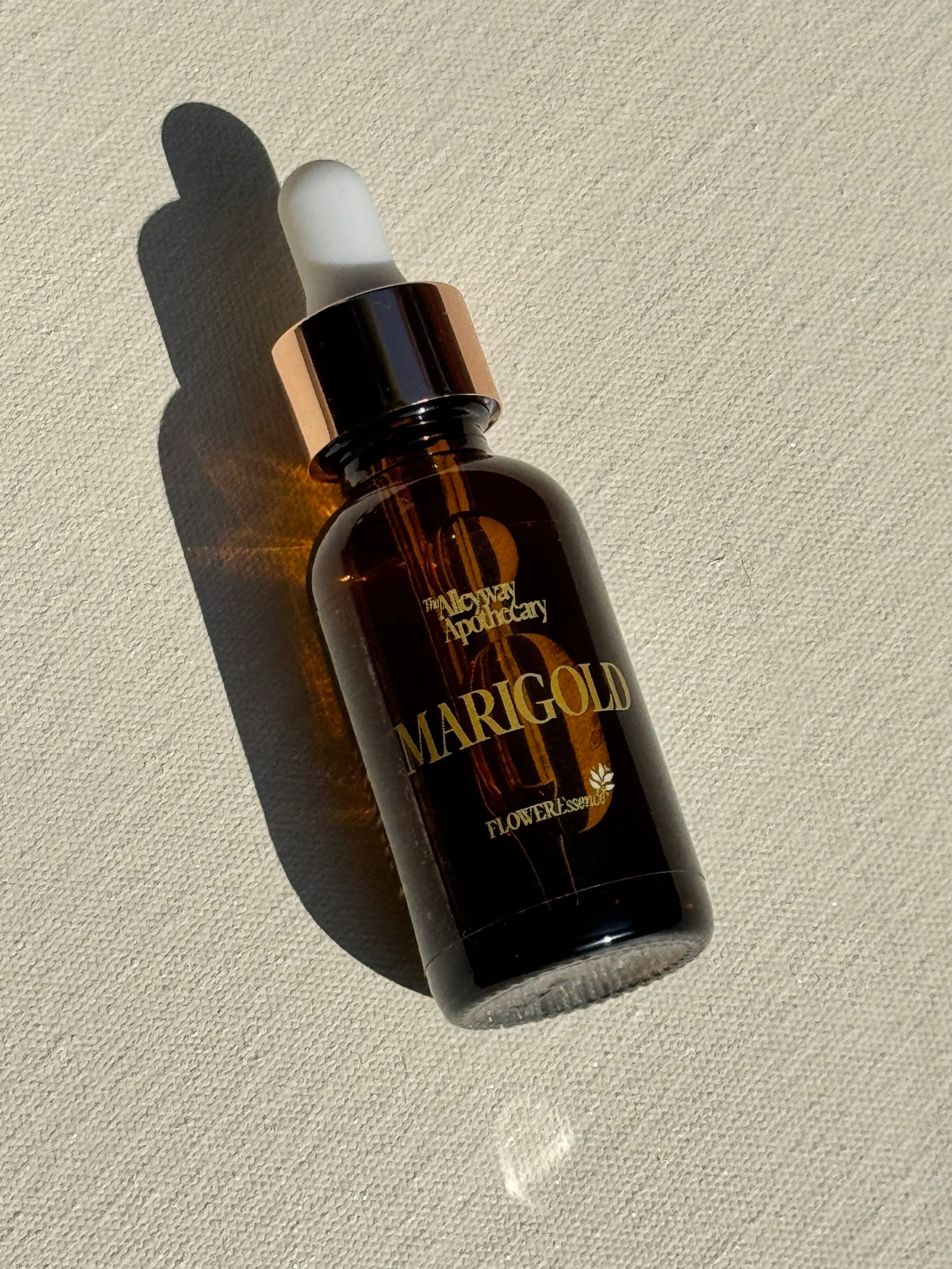 Marigold flower essence by The Alleyway Apothecary