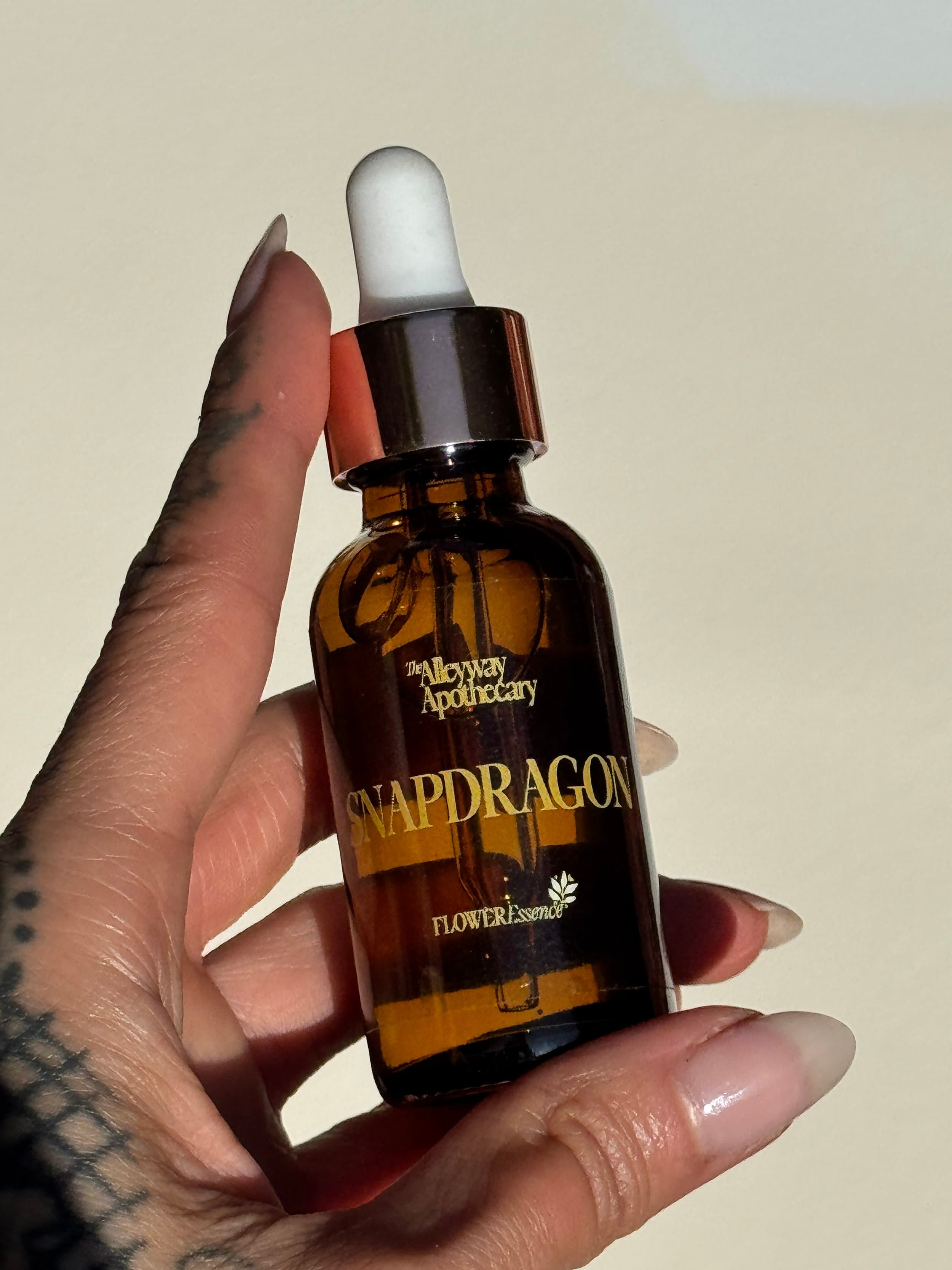 Snapdragon flower essence by The Alleyway Apothecary